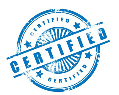 certified