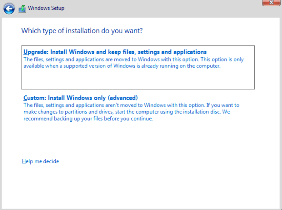 Windows 10 Install Step 3